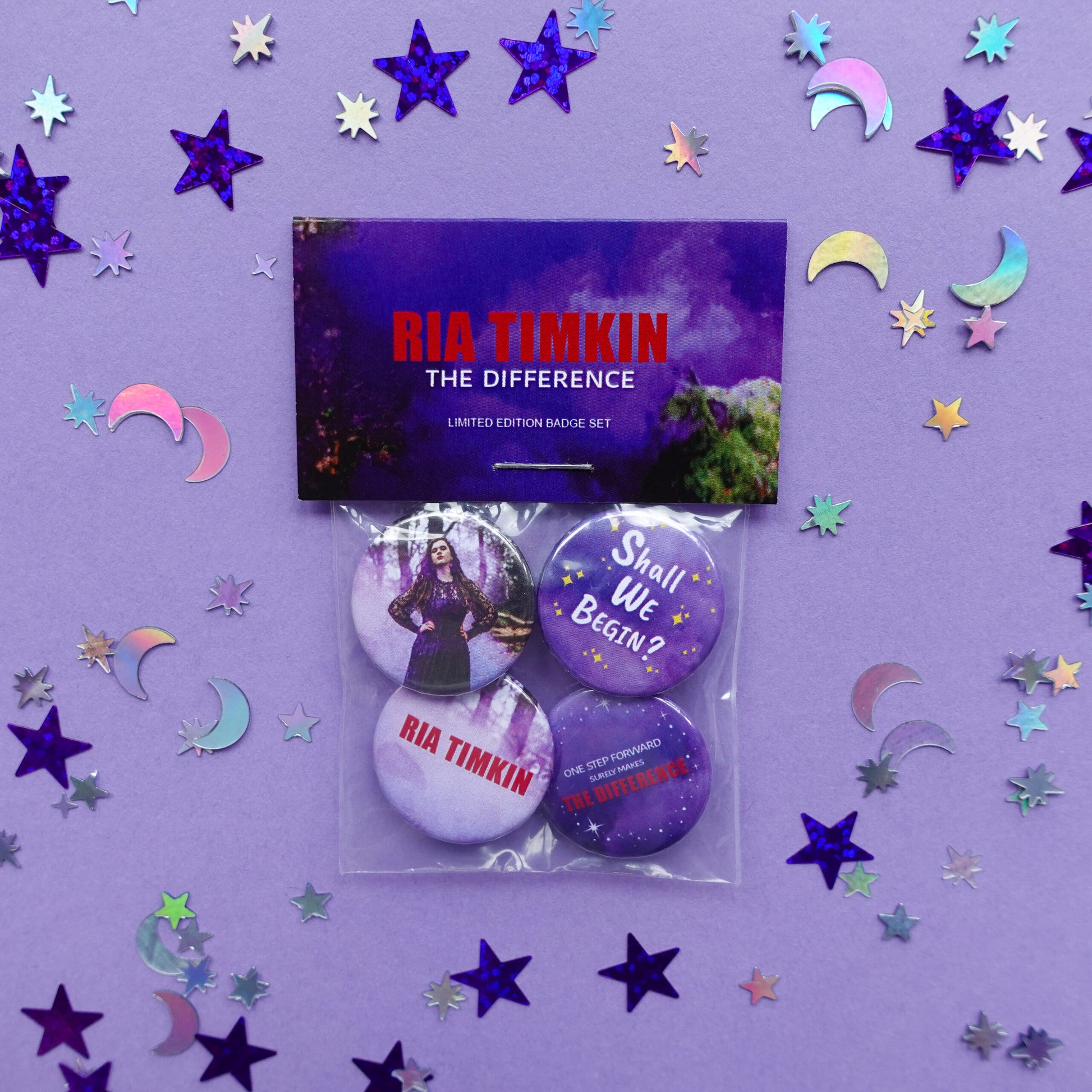 The Difference Badge Set