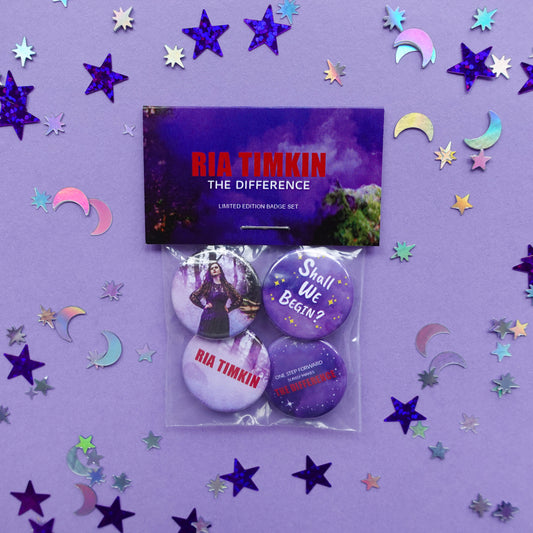 The Difference Badge Set