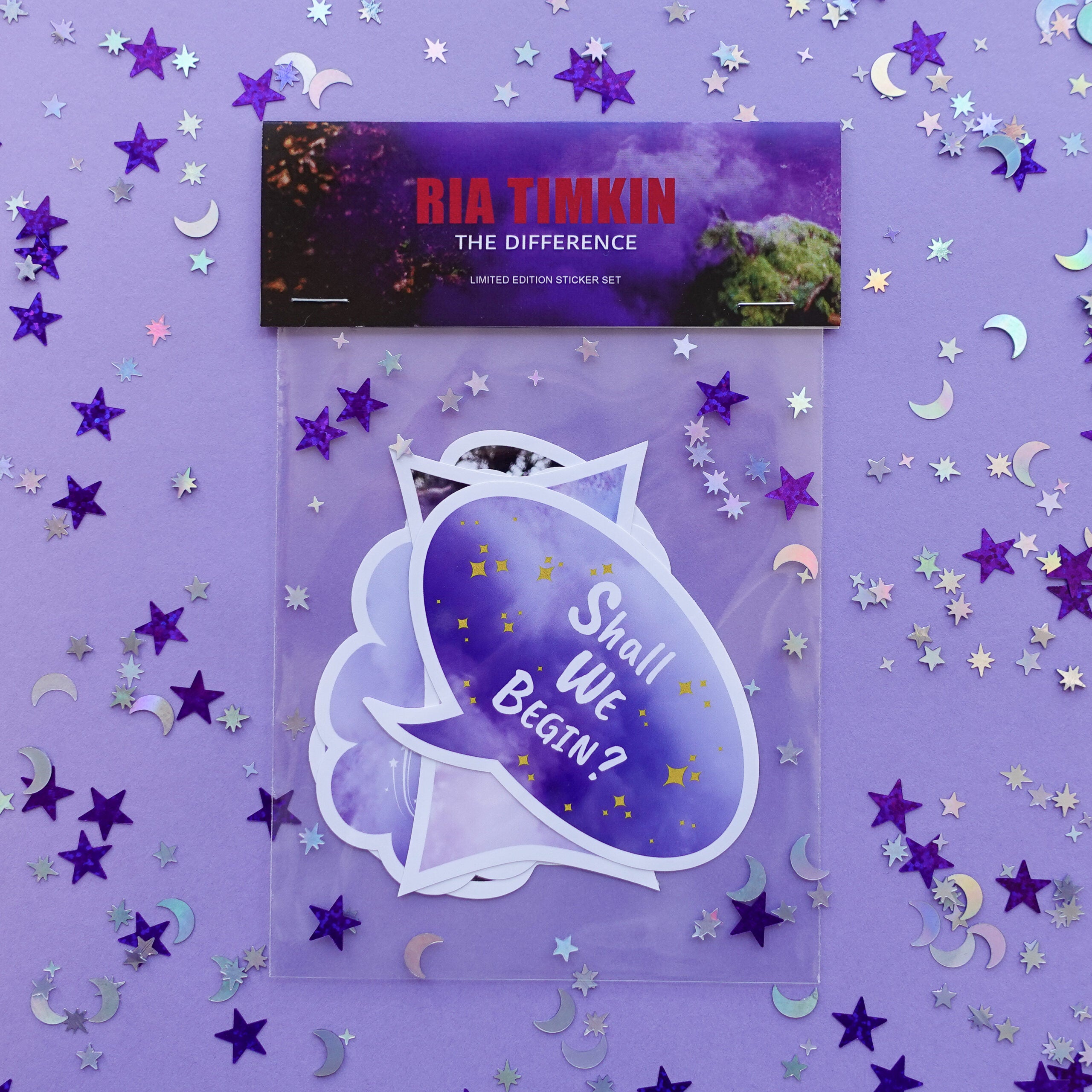 THE DIFFERENCE STICKER SET – RIA TIMKIN STORE