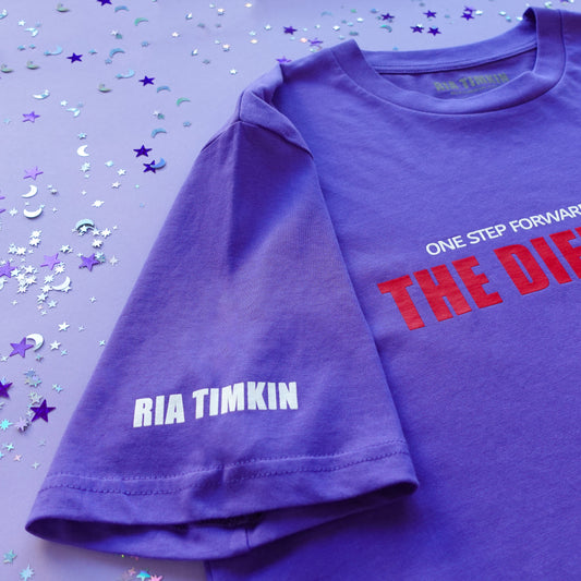 The Difference T-Shirt in Purple 2