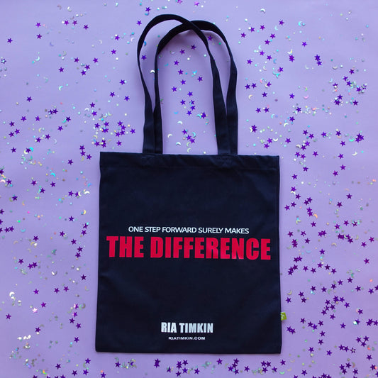 The Difference Tote Bag in Navy